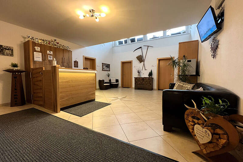 Reception of Appart Kofler in Gerlos